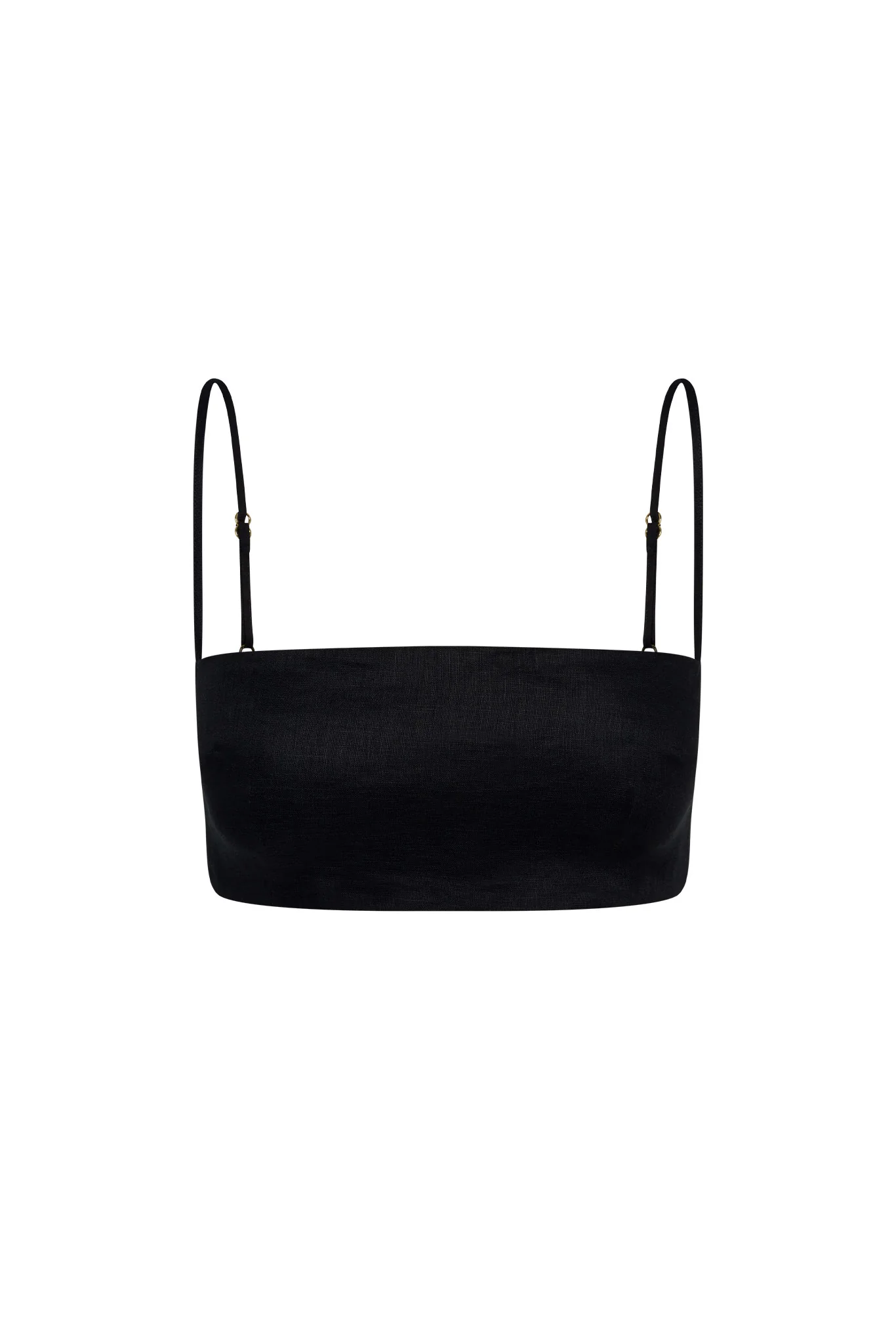 San Diego Top - Black Linen