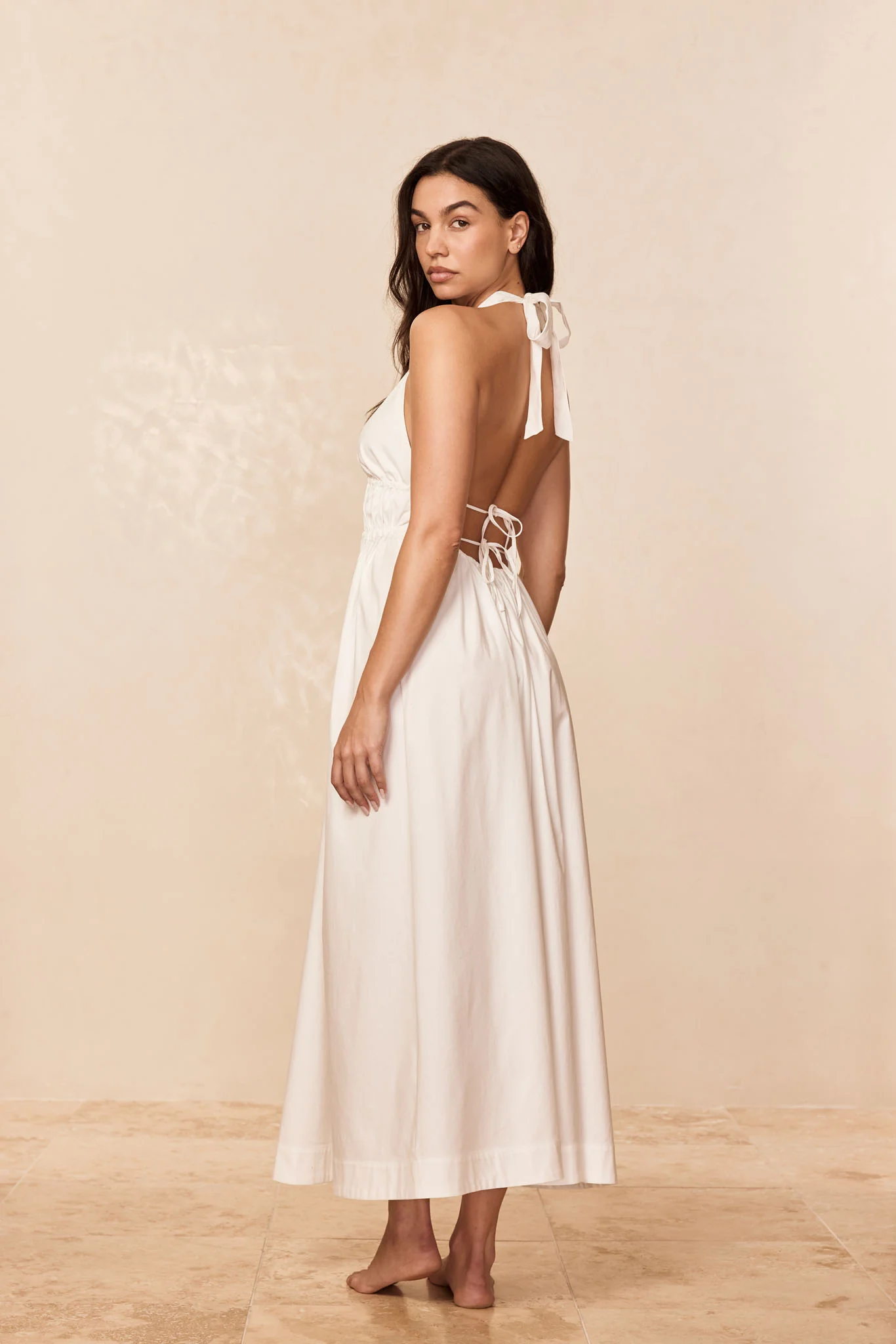 Santa Cruz Dress - White - Image 8