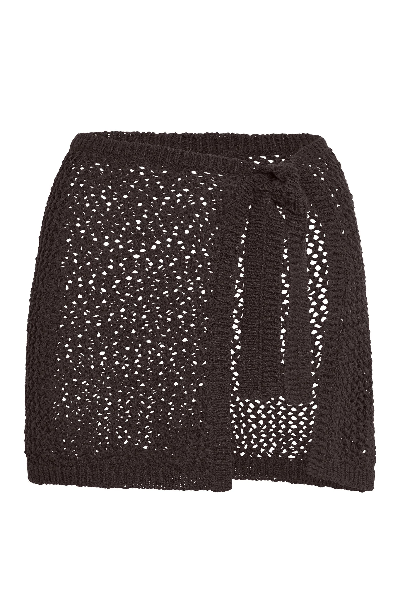 Santa Marta Sarong - Espresso Petit Crochet