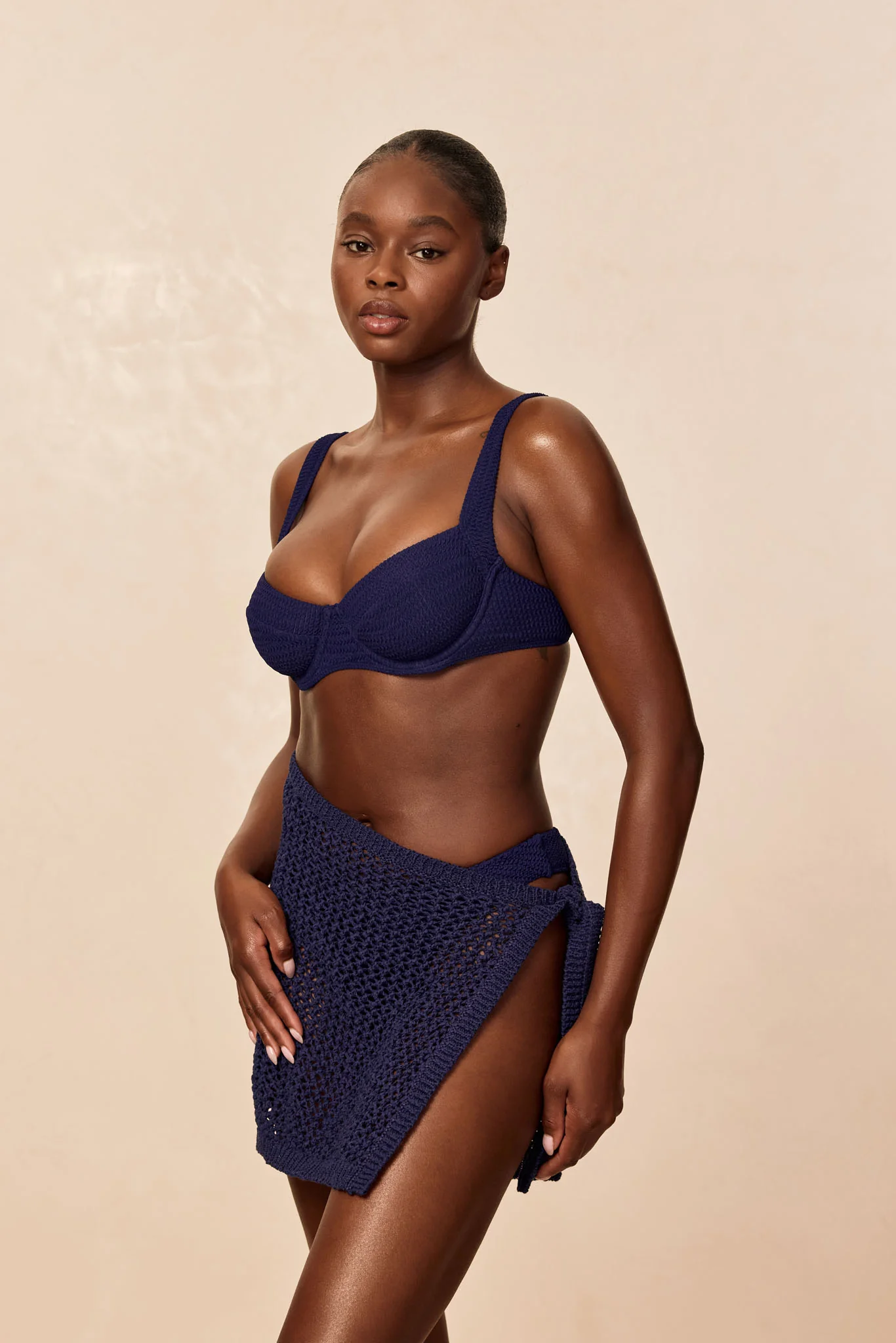 Santa Marta Sarong - Midnight Petit Crochet - Image 5
