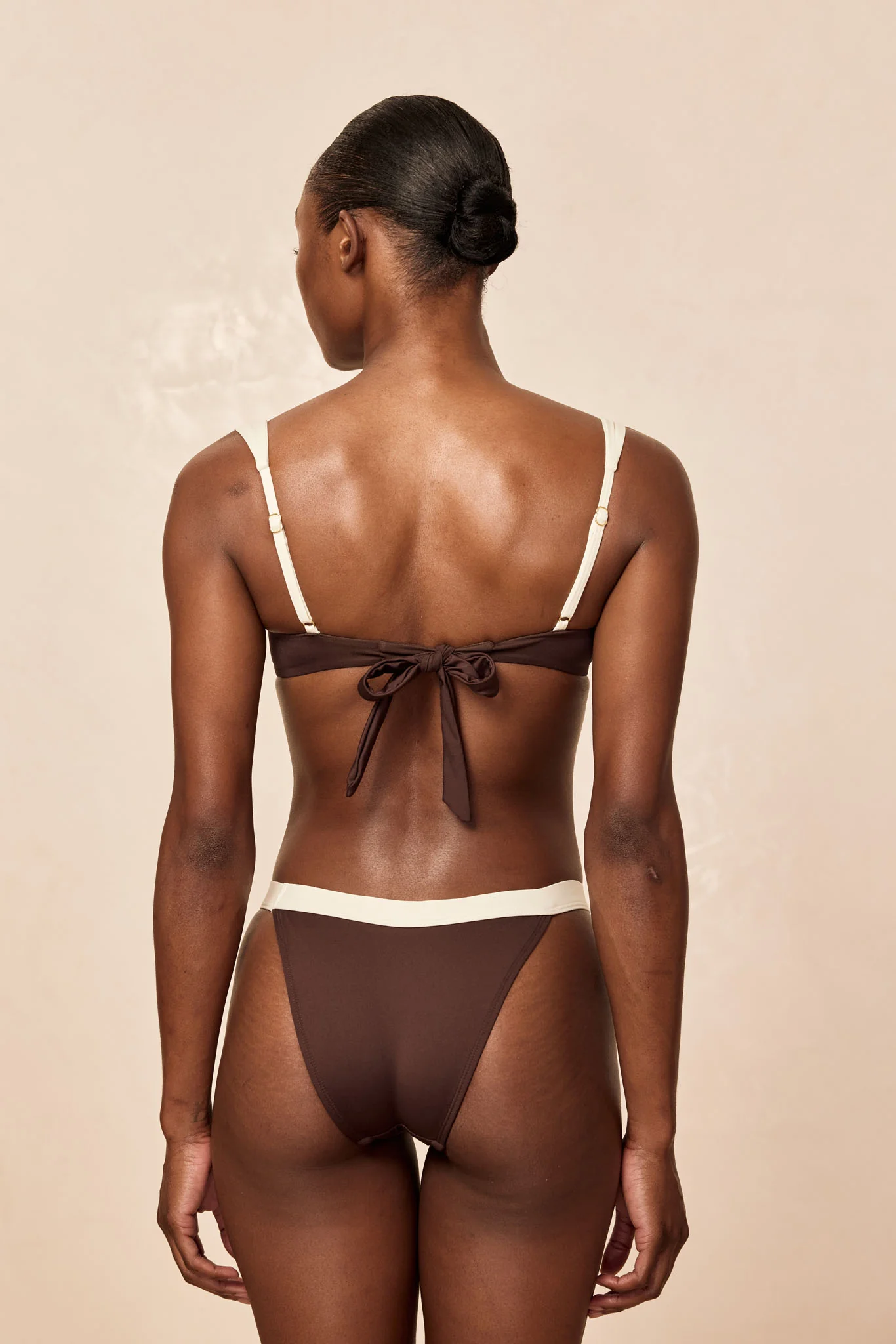 Cala Roja Top - Espresso/Ivory - Image 6