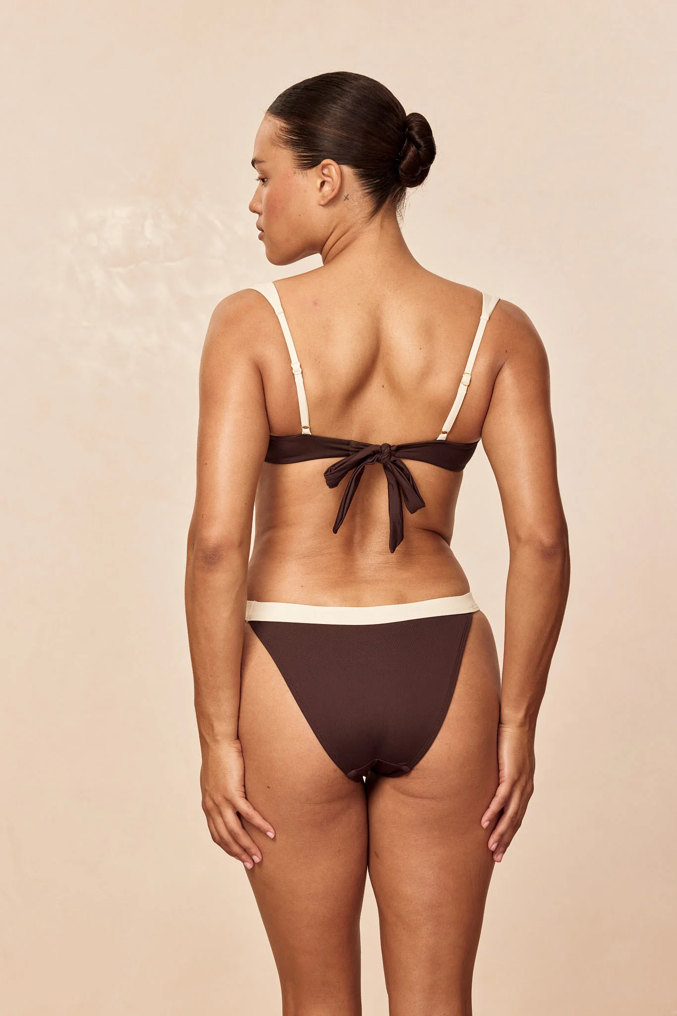 Cala Roja Top - Espresso/Ivory - Image 9