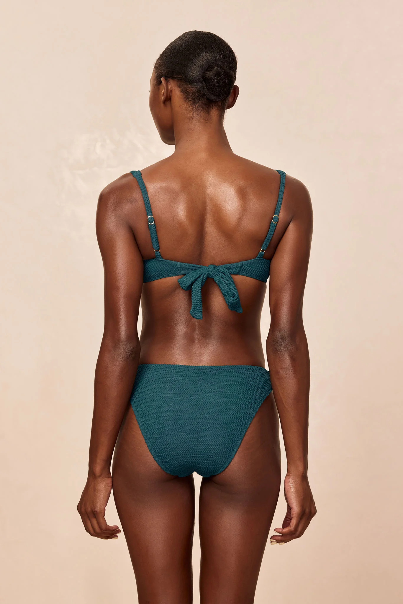 Sorrento Top - Evergreen Crinkle - Image 5