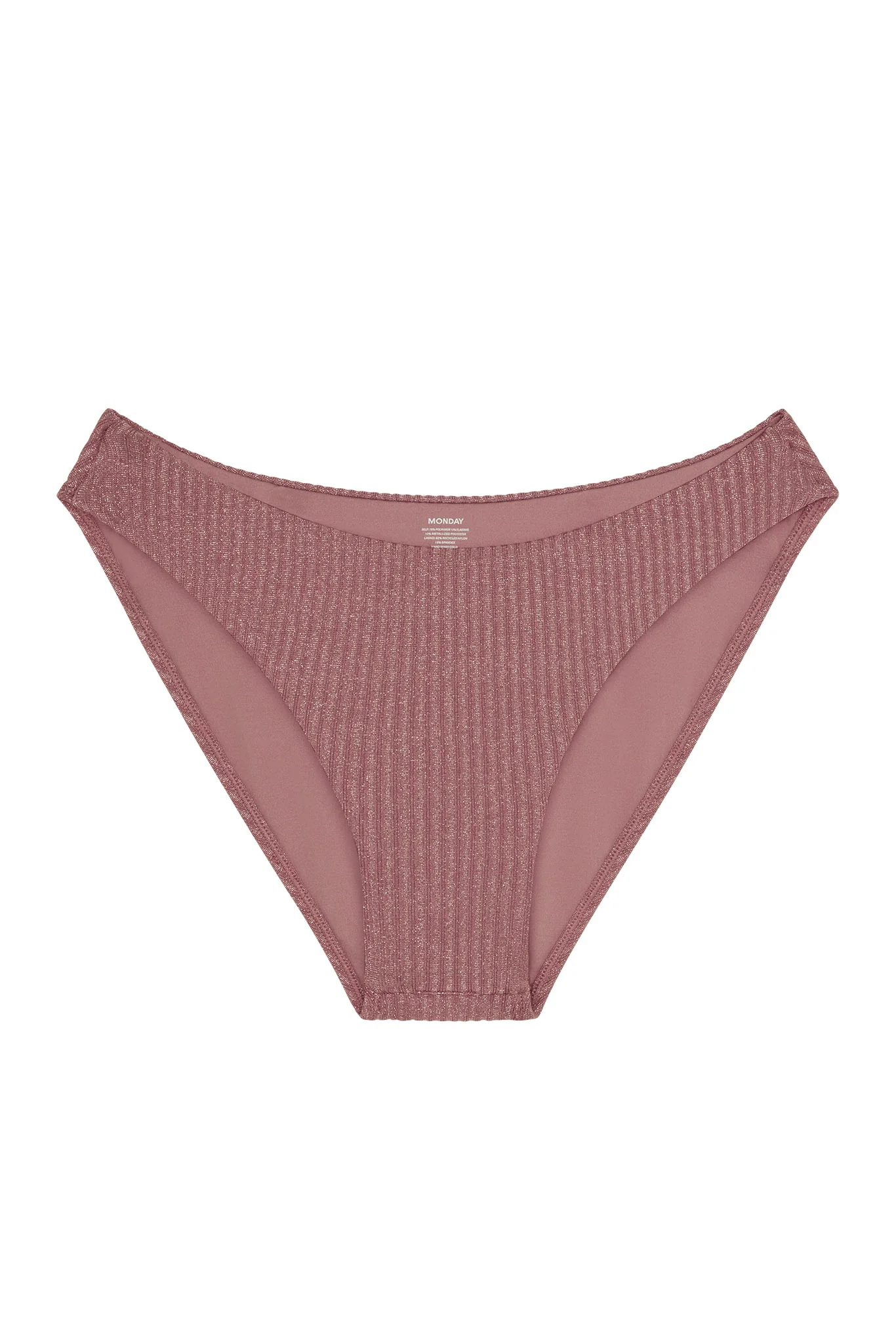 Seychelles Bottom - Mauve Lurex Rib