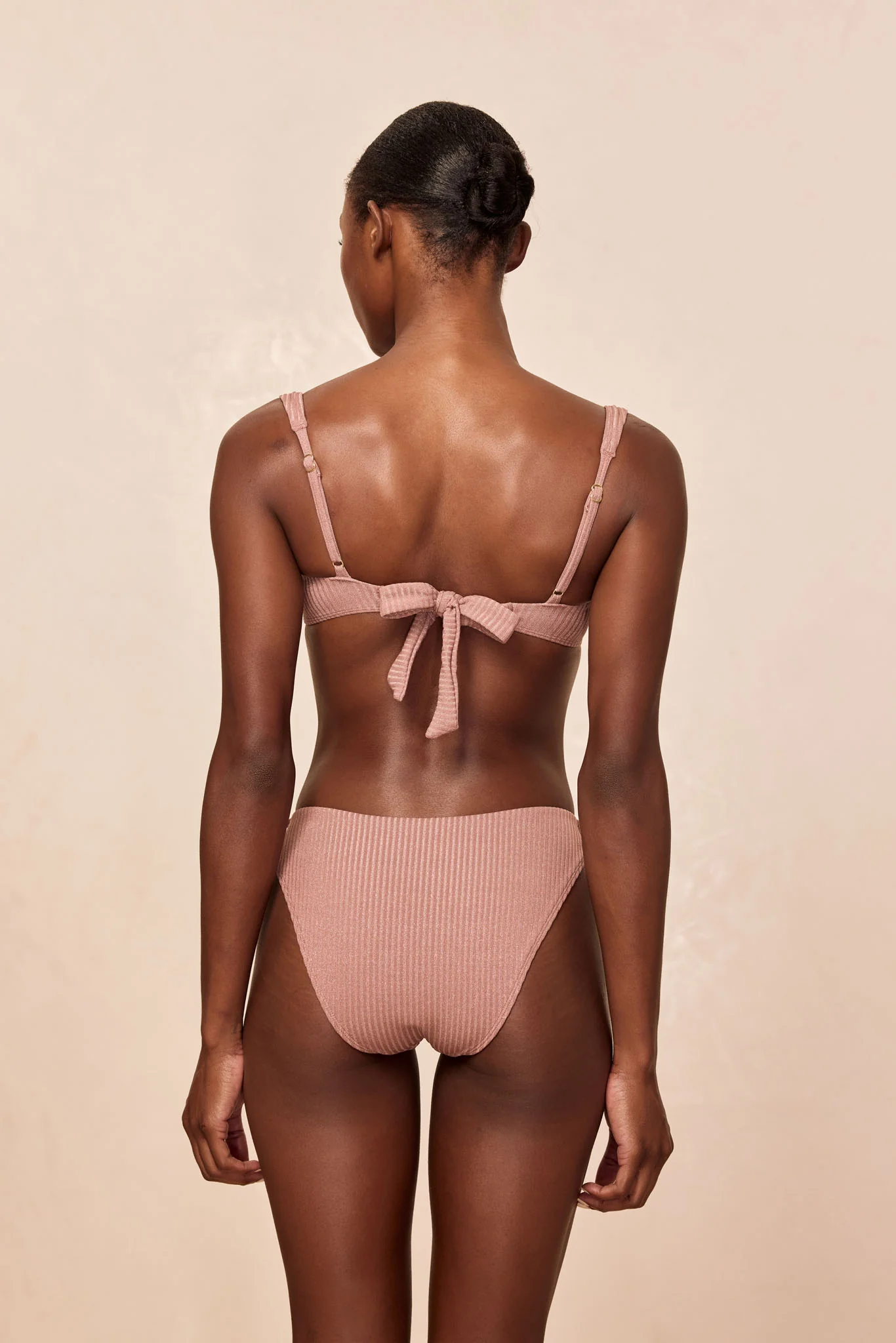Seychelles Bottom - Mauve Lurex Rib - Image 6