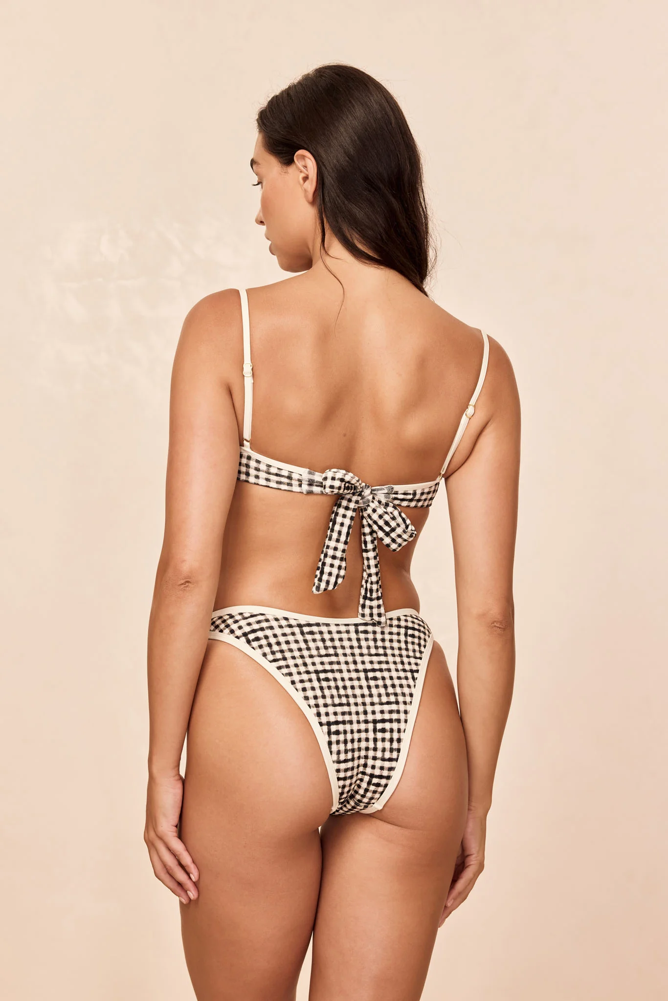 Somerset Bottom - Black Gingham - Image 6