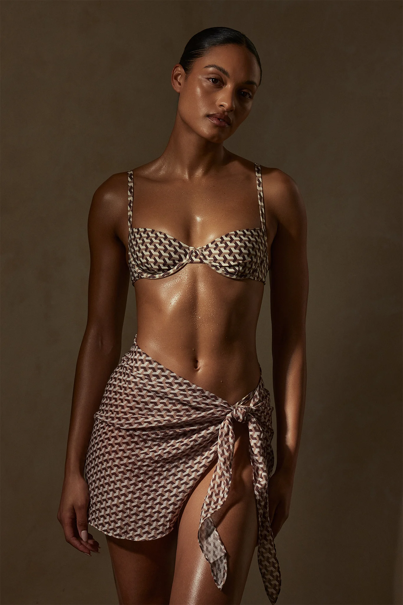 South Beach Sarong - Husk Geo - Image 3