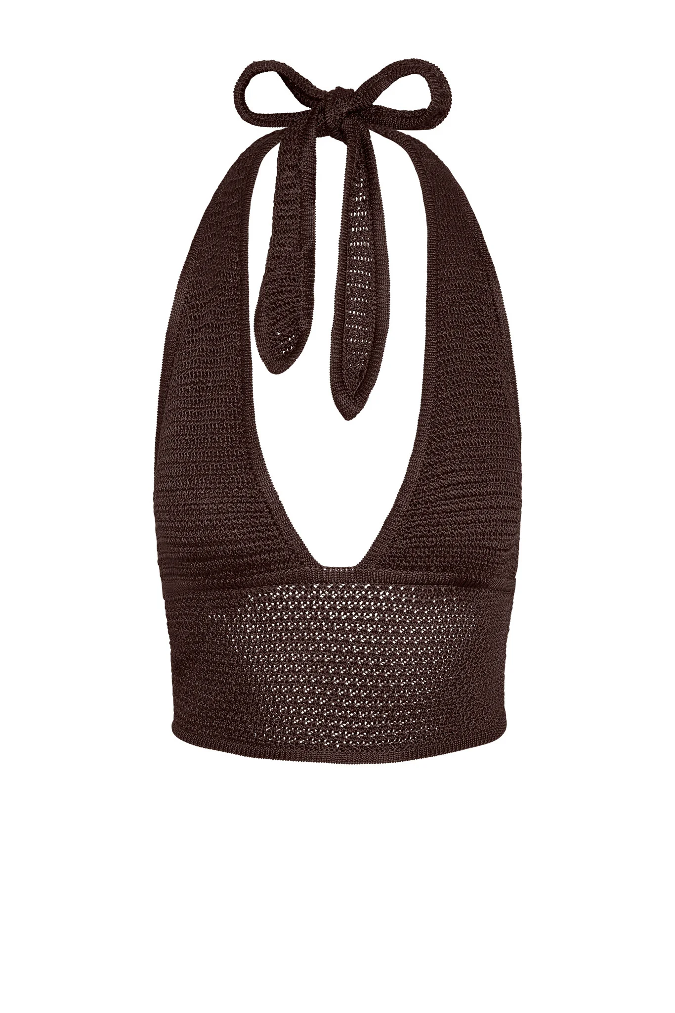 Toulon Top - Espresso Treble Knit