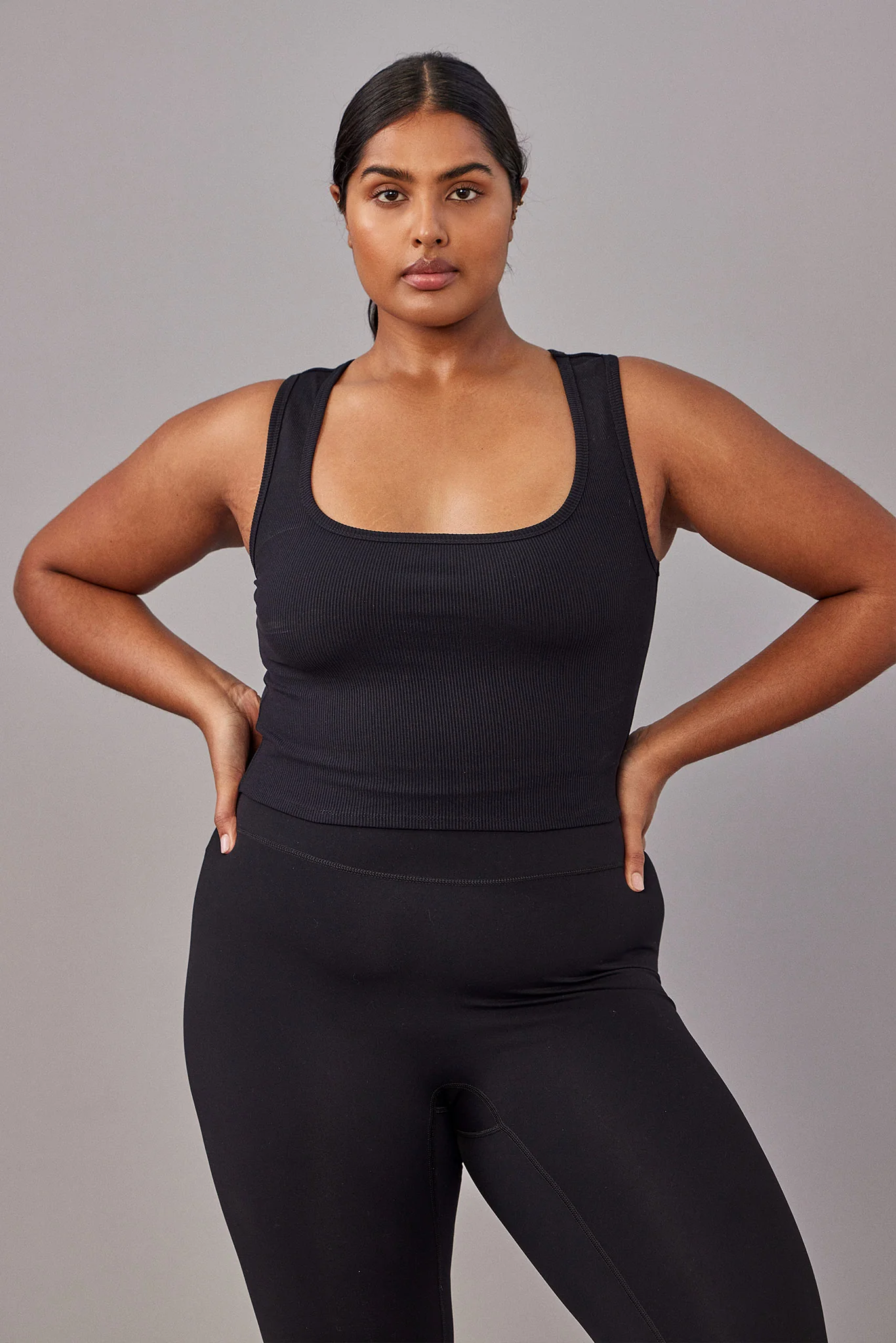 Venice Tank - Black Rib - Image 4