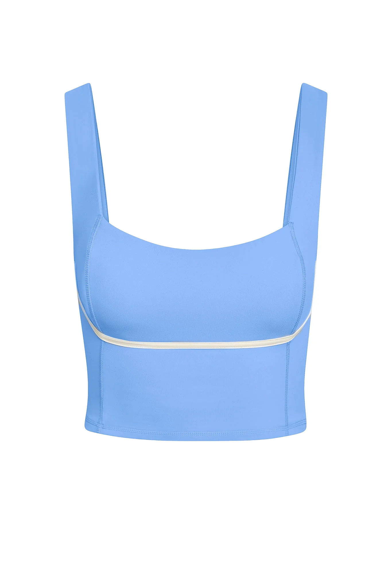 Zion Tank - Azure/Ivory