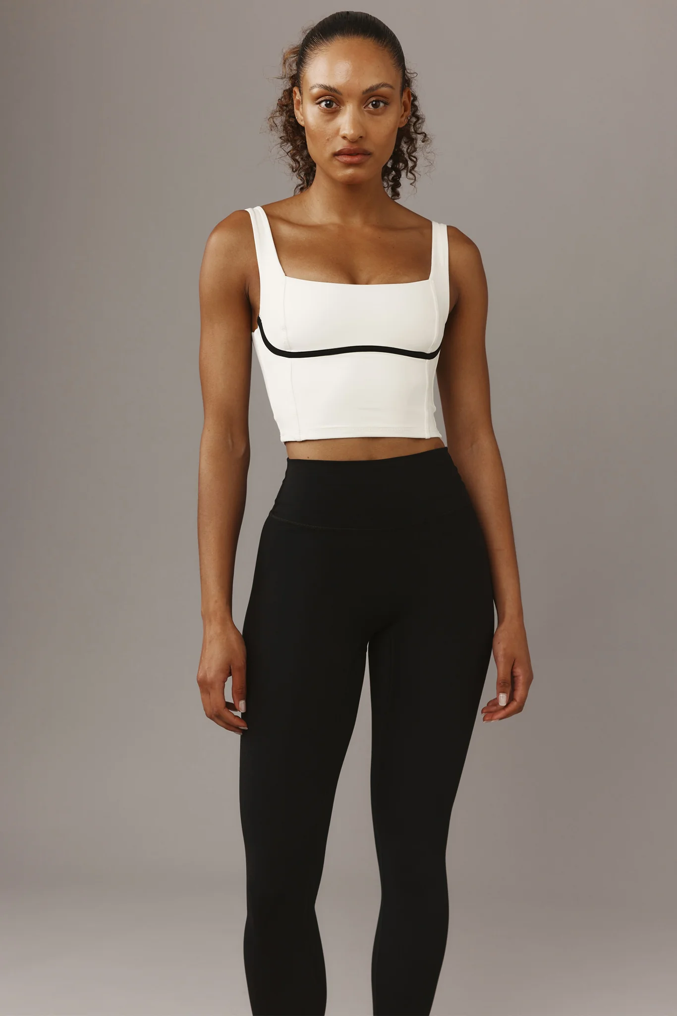 Zion Tank - Ivory/Black - Image 12
